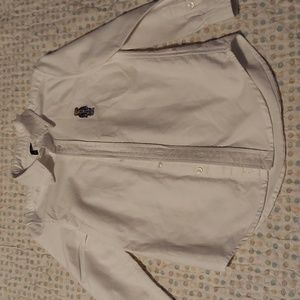 White polo dress up shirt